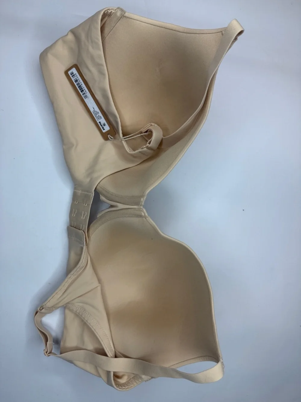 SKIMS Fits Everybody T Shirt Demi Bra- Size 42C- Color Sand - Picture 5 of 6